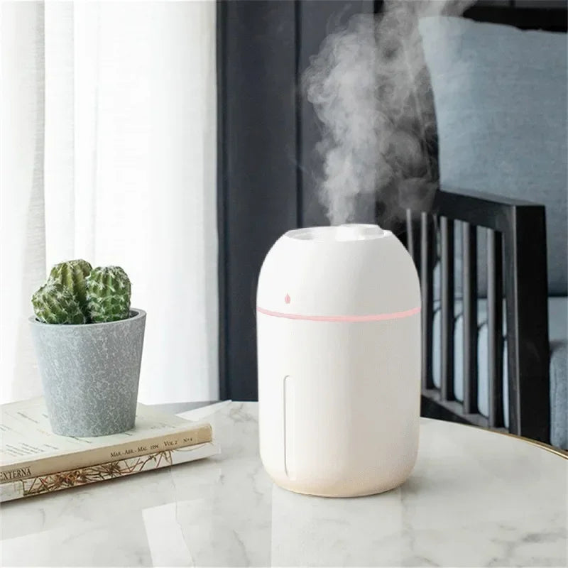 330ML USB Aroma Humidifier – Ultrasonic & Quiet