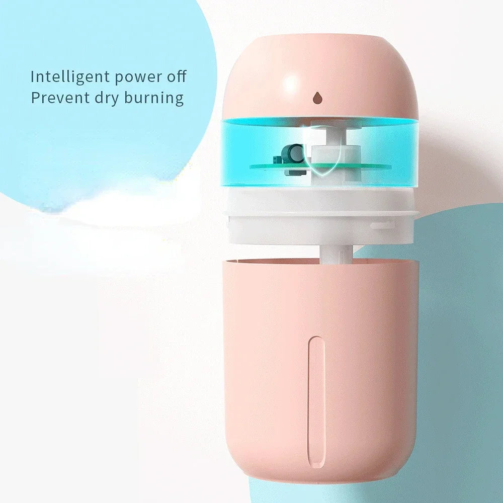 330ML USB Aroma Humidifier – Ultrasonic & Quiet