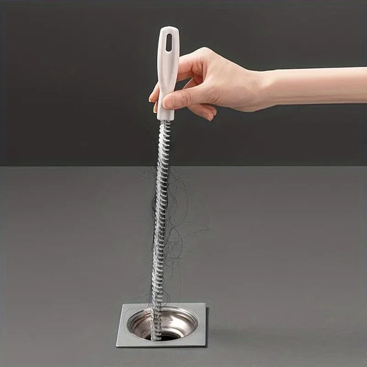 Drain Hair Catcher & Pipe Cleaning Brush